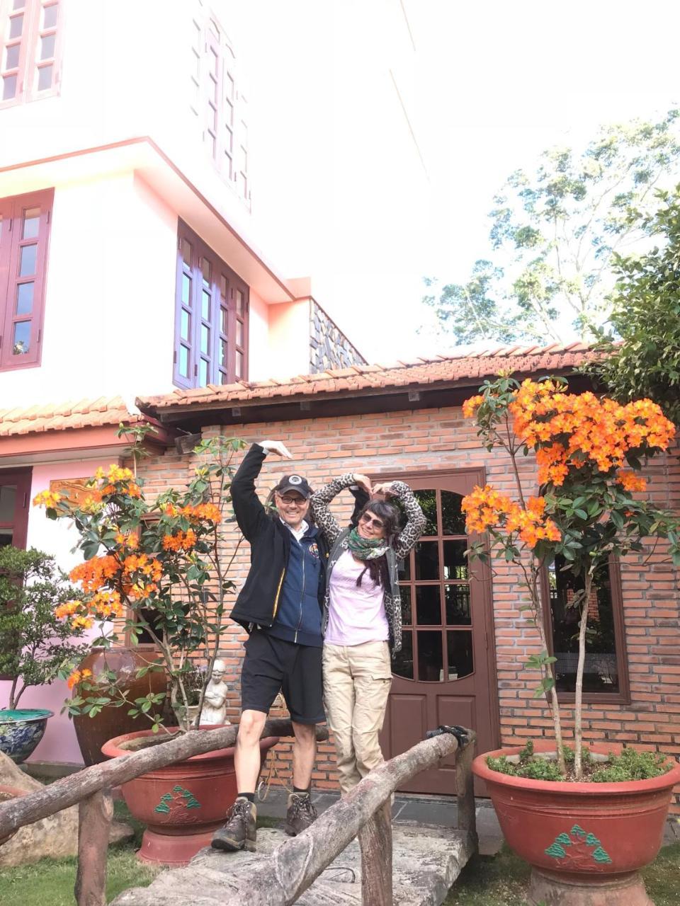 Villa Pink House Da Lat Buitenkant foto